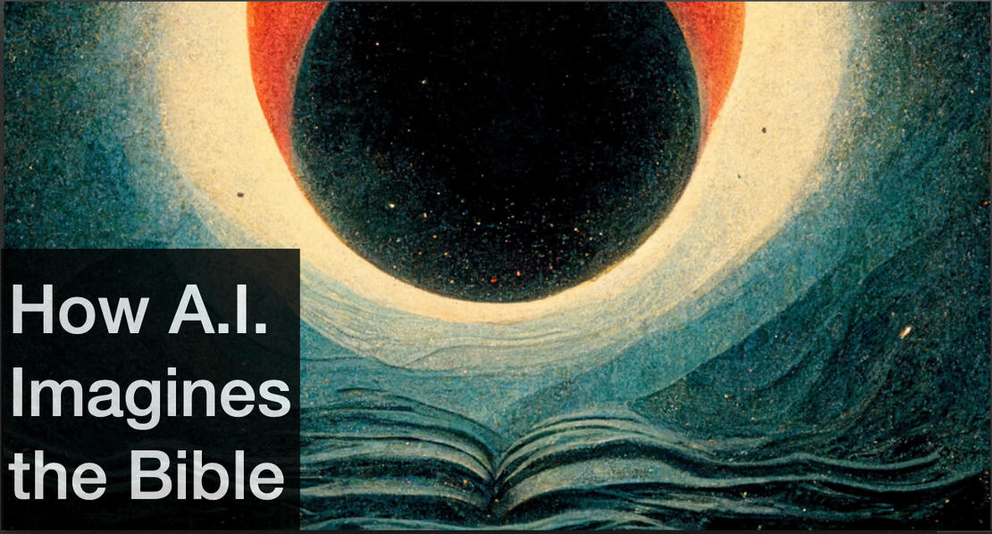 how AI imagines the Bible