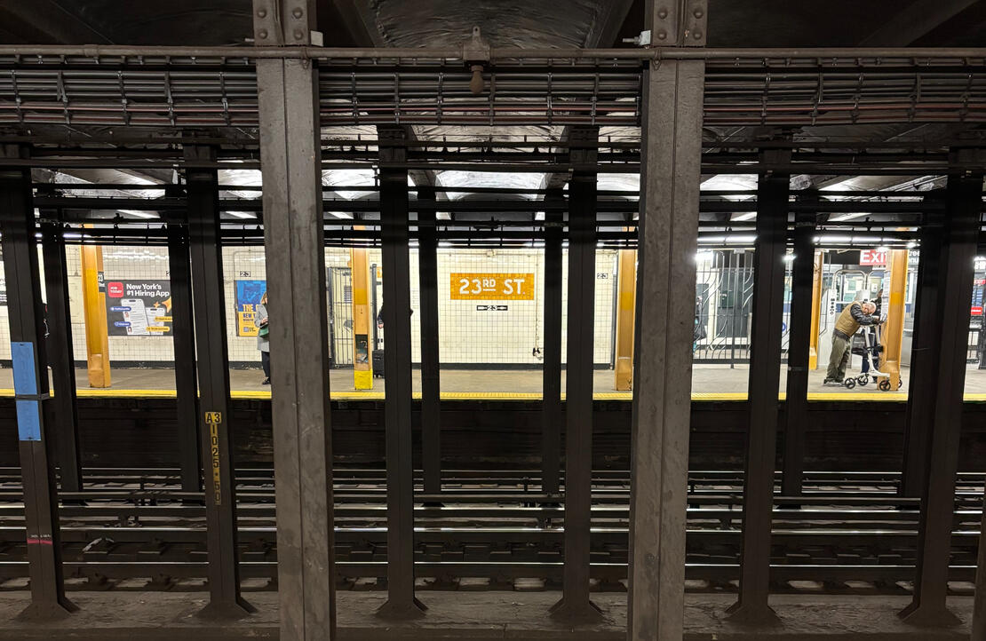 the 23rd street subway NYC